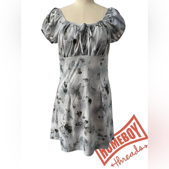 Joule Blue Floral Dress - Picture 1 of 5